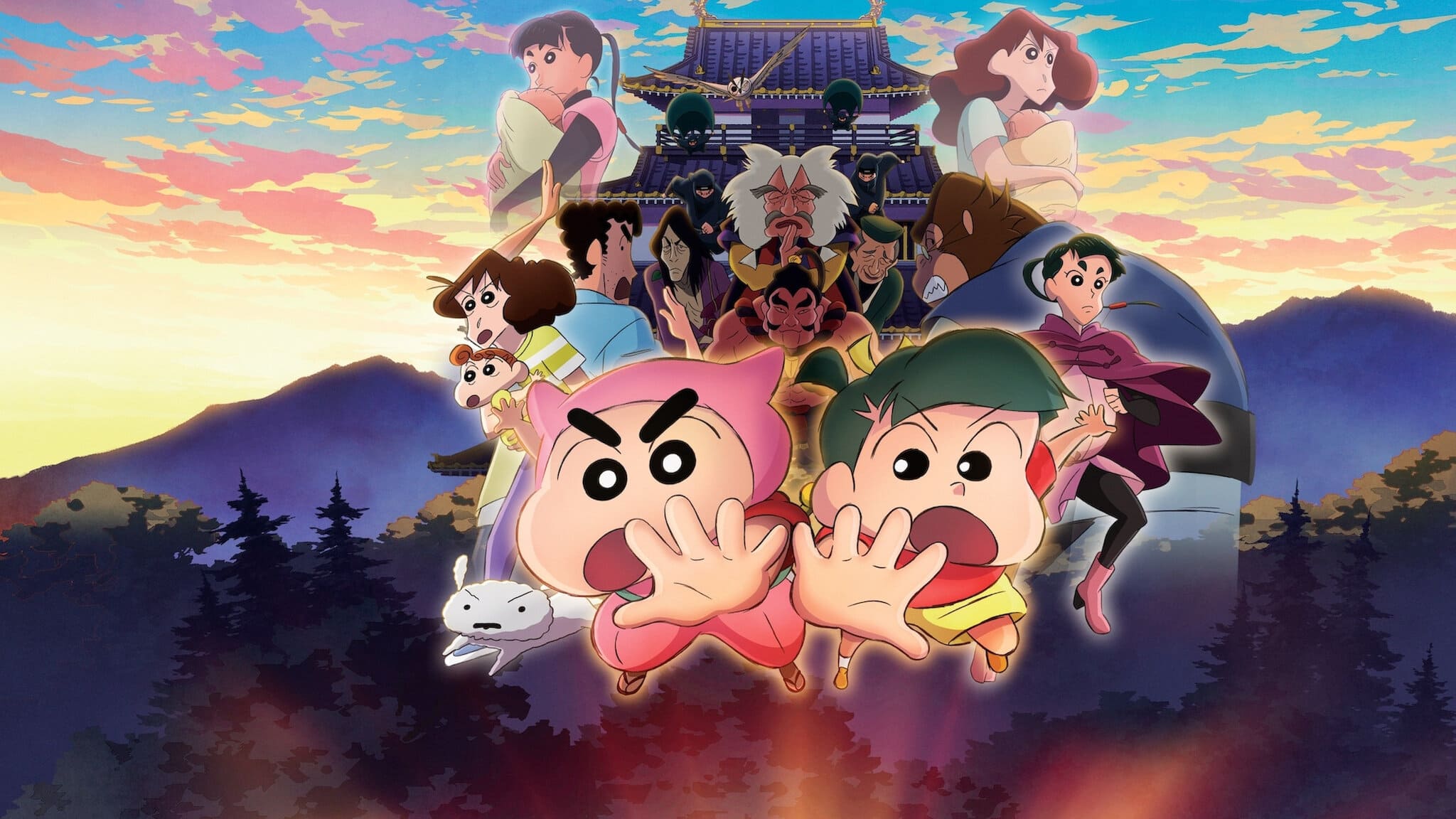 ชวนดูหนัง Crayon Shin-chan Movie 30 Mononoke Ninja Chinpuuden มีความคิดสร้างสรรค์